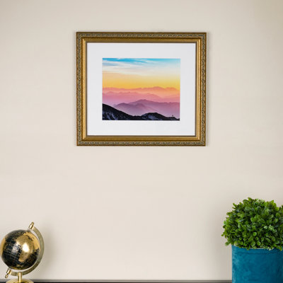 Desmarais Gold Wood Matte Picture Frame