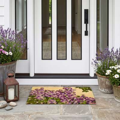 Lilac Outdoor Doormat
