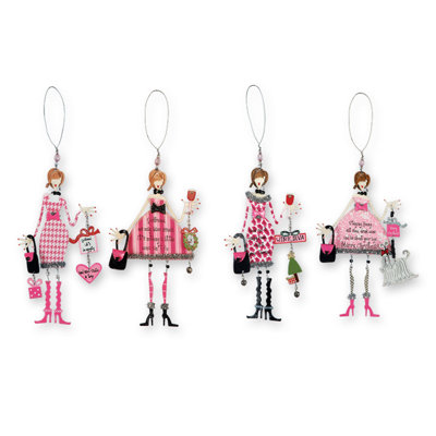Metal Hanging Figurine Ornament