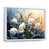 Cadre flottant blanc