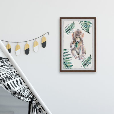 « singe palms », art encadré Charmaine