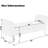 Battle Linen Blend Upholstered Storage Bench-1216530635