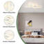 Acrylic Semi Flush Mount-541374323