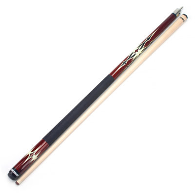 GSE 58" 2-Piece Grey Canadian Maple Hardwood Billiard Pool Cue Stick for Men/Women, House or Commercial/Bar Use - 21oz