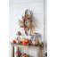 Art mural en métal 12,5 "x 3" x 37,5 "avec motif de grille