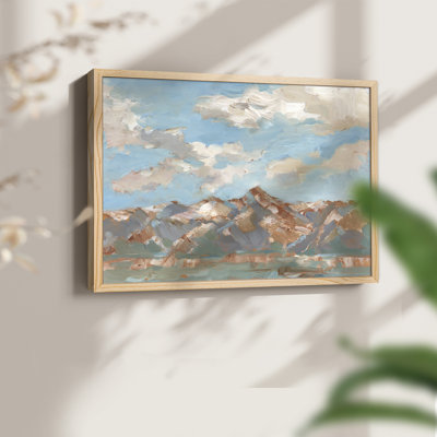 Pastel Western Vista II - reproduction encadrée