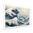 White Single Picture Framed