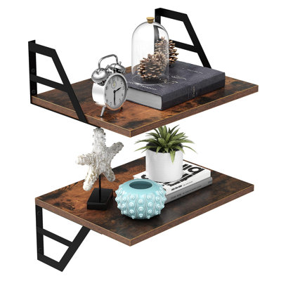 Bartlum 2 Piece Floating Shelf