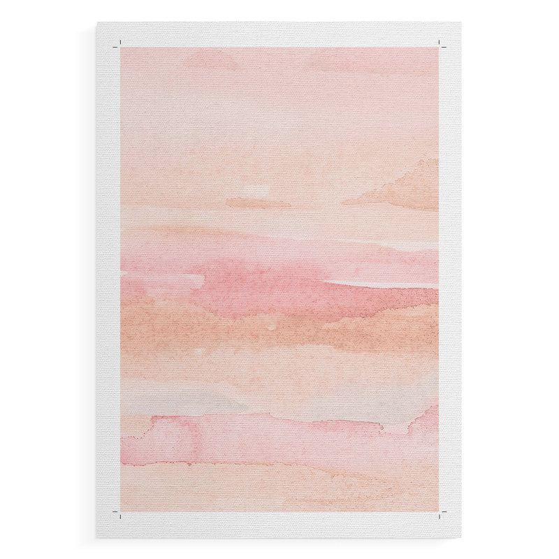 Rose Fade II - Impression sur toile seulement - NON-CADRE, H 48 po x l 32 po