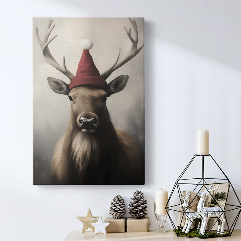 Art des Fêtes de Noël - Toile tendue avec châssis - Série 2-CECXV, H 48 po x l 32 po
