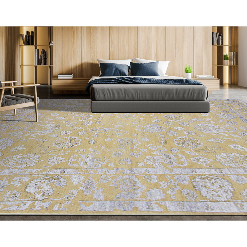 Oriental Area Rug, Rectangle 6' x 9'