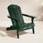Chaise Adirondack pliante en bois massif Kalicki-973547511