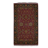 Handmade Cotton and Wool Oriental Area Rug