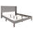 Linen Upholstered Wingback Bed -110685726-110685698