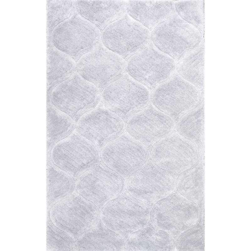 Lunde Synthetic Geometric Indoor Rug, Rectangle 4' x 6'