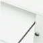 Bureau d'ordinateur pour la maison, finition blanc antique