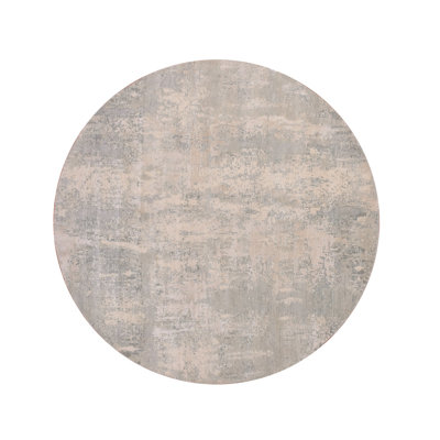 Tapis rond rond en laine New Age Cathy 7 pi x 7 pi Cathye