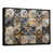 Toile avec cadre flottant noir