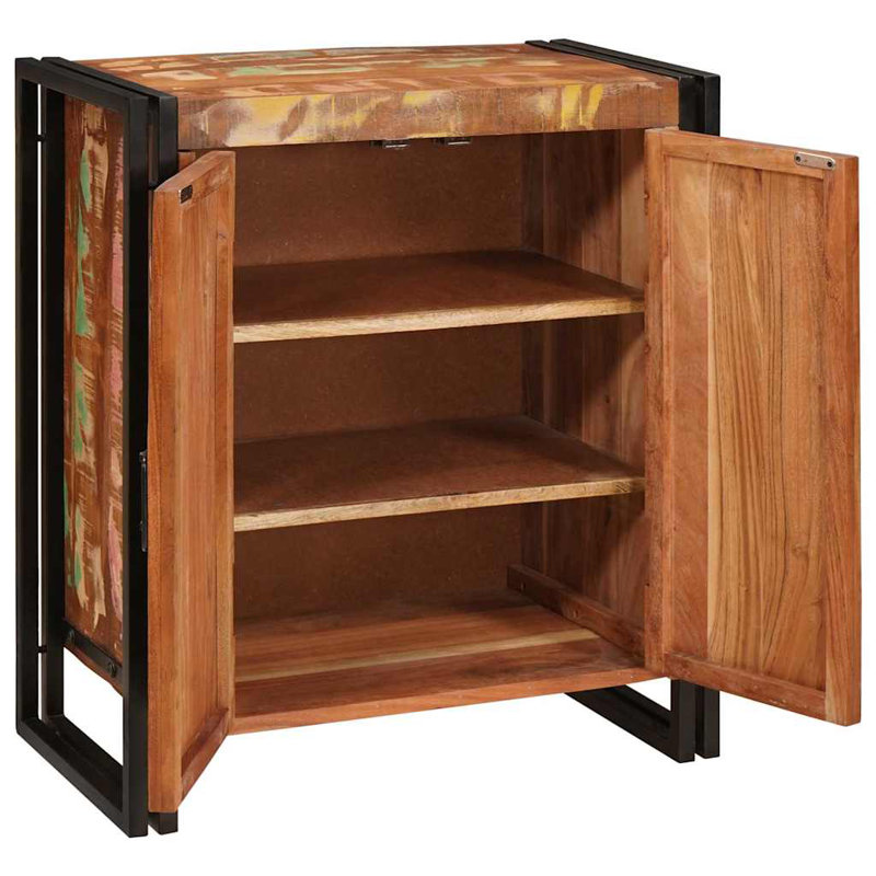 66cm W Solid Wood Bedside Table