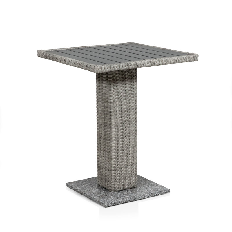 Twickenham Dining Table, Black/Light Grey