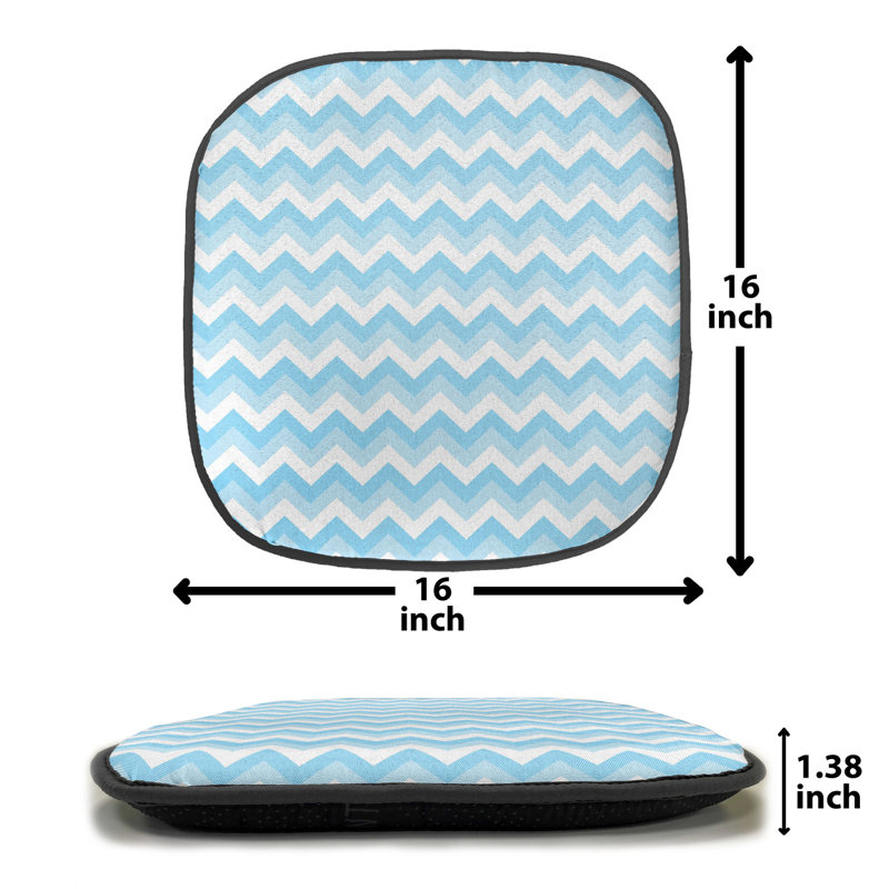 Outdoor 1.38'' Dining Chair Seat Cushion