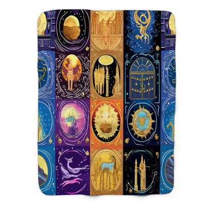 Moon Mystery - 1 Piece Premium Blanket
