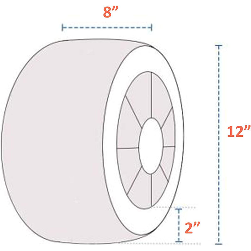 Elastic Wheel Cover By Blue Elephant, 20.3cm H x 30.5cm W x 30.5cm D