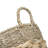Portable Handmade Woven Wicker Storage Basket with Handles