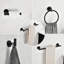 6 Piece Stainless Steel Bathroom Towel Rack Set Wall Mount-110366566