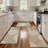 Hydrangea Stain-resistant Kitchen Mat (Set of 3)-1513826478