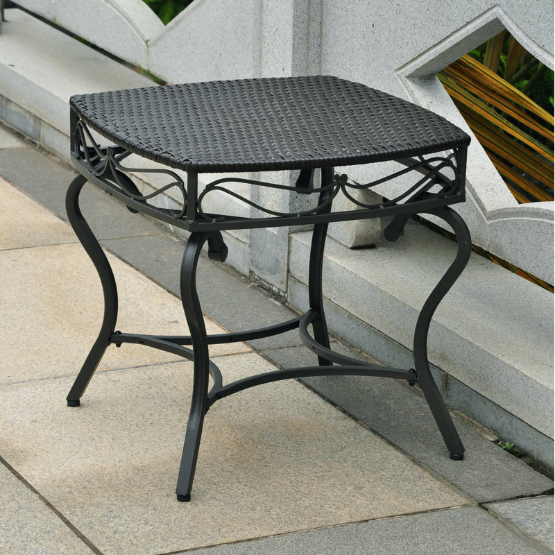 Table d'appoint Arvi, Noir antique