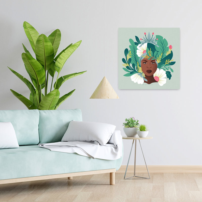 Lush Life VII, plante abstraite, art tropical, H 24 po x l 24 po