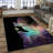 Non-Woven Soft Type Printed Rug Featuring Sophisticated Geometric Patterns in Neutral Tones Perfect for Enhancing Your Living Room or Bedroom Decor-126251063