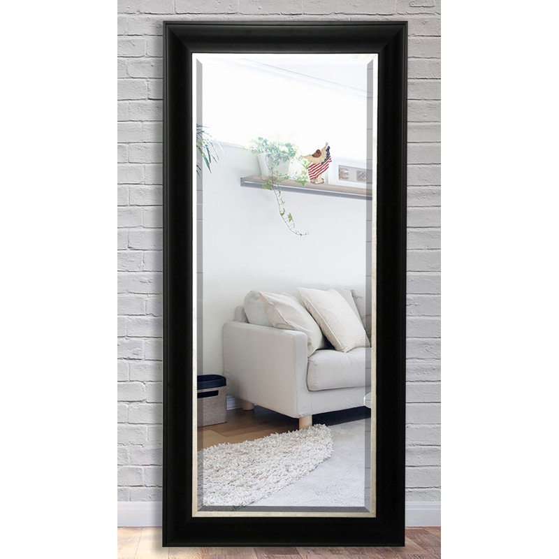 Solid Wood Flat Mirror, 72" H x 32" W