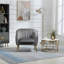 Fauteuil d'appoint avec repose-pieds-438892018