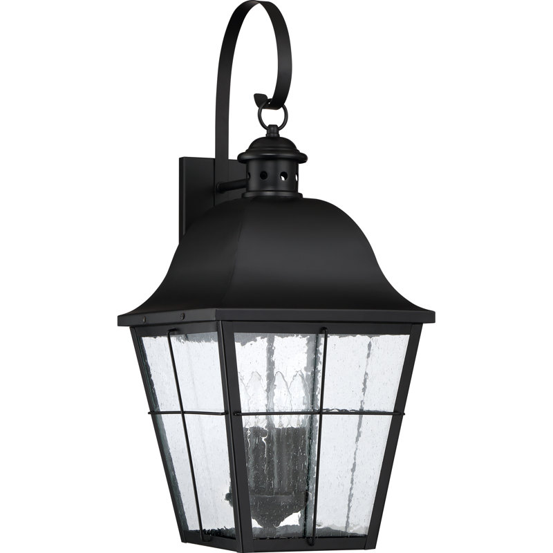 Kratos Wall Light, Black, 27.25" H x 12" W x 12.75" D