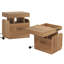 50cm W Manufactured Wood Bedside Table-1869612243