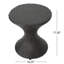 Table multi pour l'extérieur - 16 po, structure en fer, idéale pour la détente à long terme