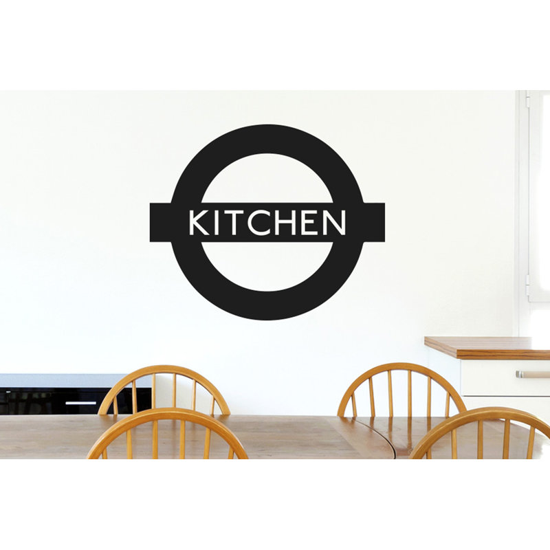 Wall Decal, Black, Large