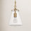 Blair Single Light Glass Dimmable Pendant