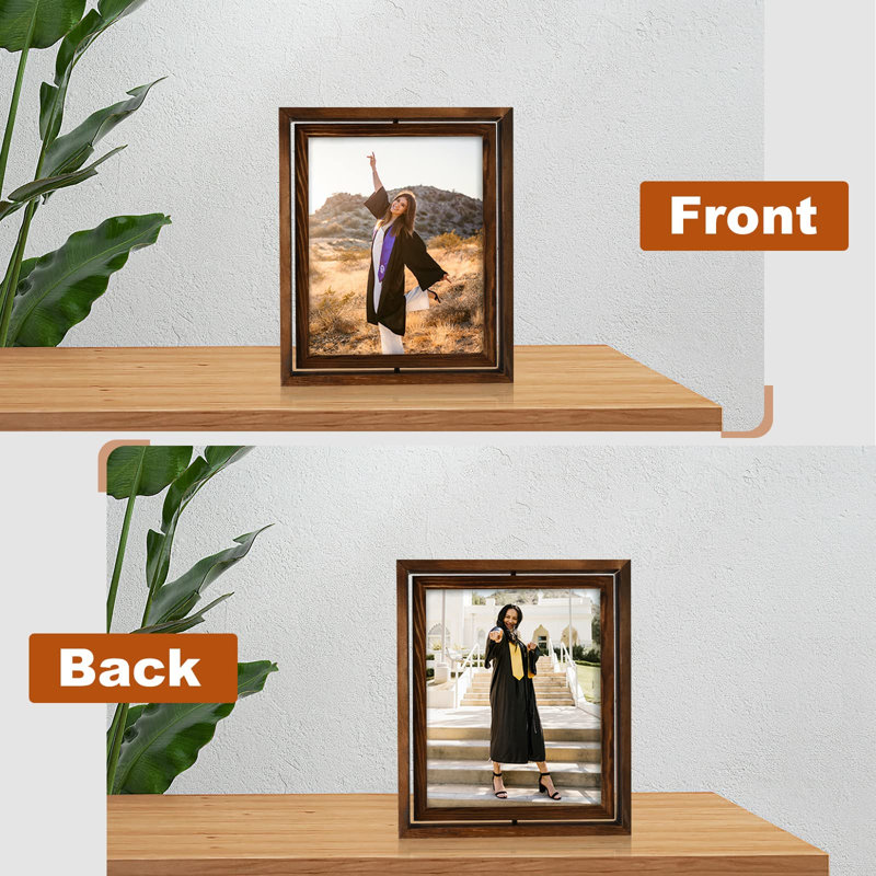Katen Carbonized Brown Storage Picture Frame