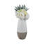 Vase de table moderne à deux tons pour le salon - Grand vase décoratif pour table, bureau, chevet ou décoration intérieure-1655032279-1655032276