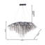 Gabriela Eclectic 10 Light Silver Branch Crystal Chandelier-29552719