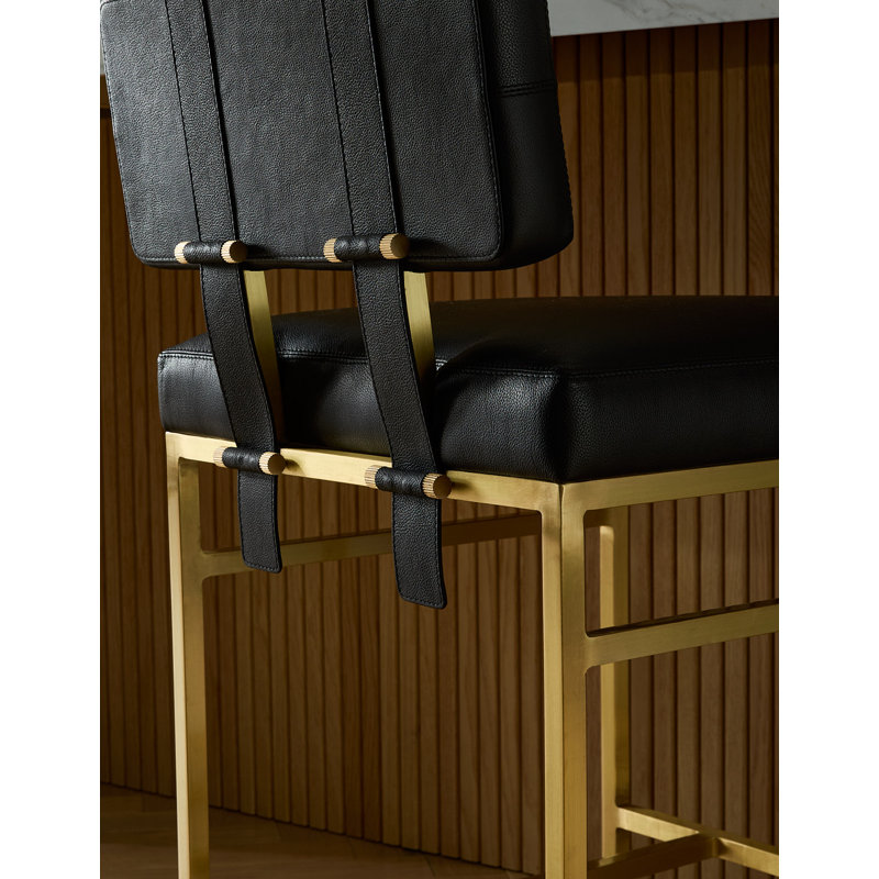 Laney Stool, Black, Counter Stool (25.5” Seat Height)