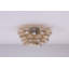 Abdurrahman Glass Semi Flush Mount-751014324