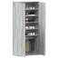 Shoe Cabinet With Door 80 X 39 X 180 Cm Engineered Wood-1658195576