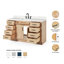 Ensemble de meuble-lavabo simple en bois massif avec plateau en quartz Carrara de 1,5 po Thornaby-1493019971-1501626696