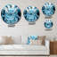 Daeqwon - Horloge murale abstraite-1995115283