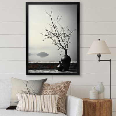 " Minimalism Winters Window Oasis I "