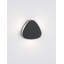 Black Integrated LED Outdoor Armed Sconce